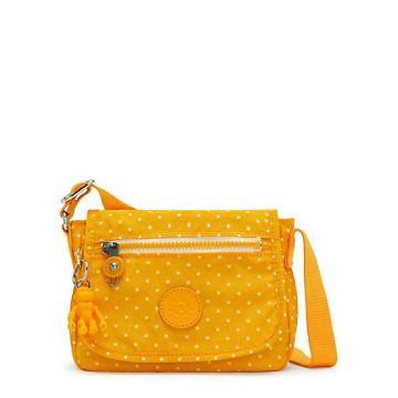 Kipling Sabian Klasik Printed Crossbody Mini Çanta Sarı | TR 1876ZU